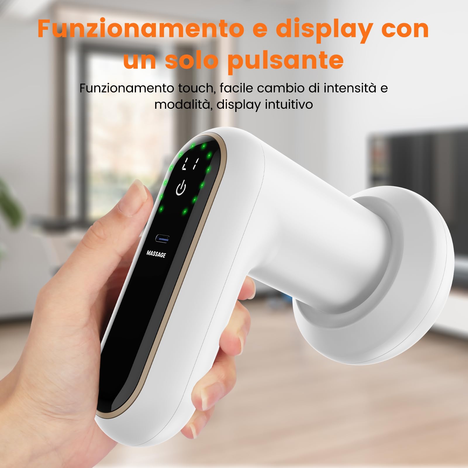 Massaggiatore Anticellulite Professionale Elettrico - Portatile Massaggiatore Linfodrenante con Riscaldamento 6 Livelli Intensità 3 Modalità di Massaggio Forme Rassodanti Rassoda e Scolpisce