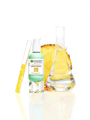 Miniatura 9 de Garnier SkinActive Green Labs Pinea-C Brightening Serum Cream - Crema hidratante con SPF 30 y Vitamina C con piña y agua de limpieza micelar tamaño