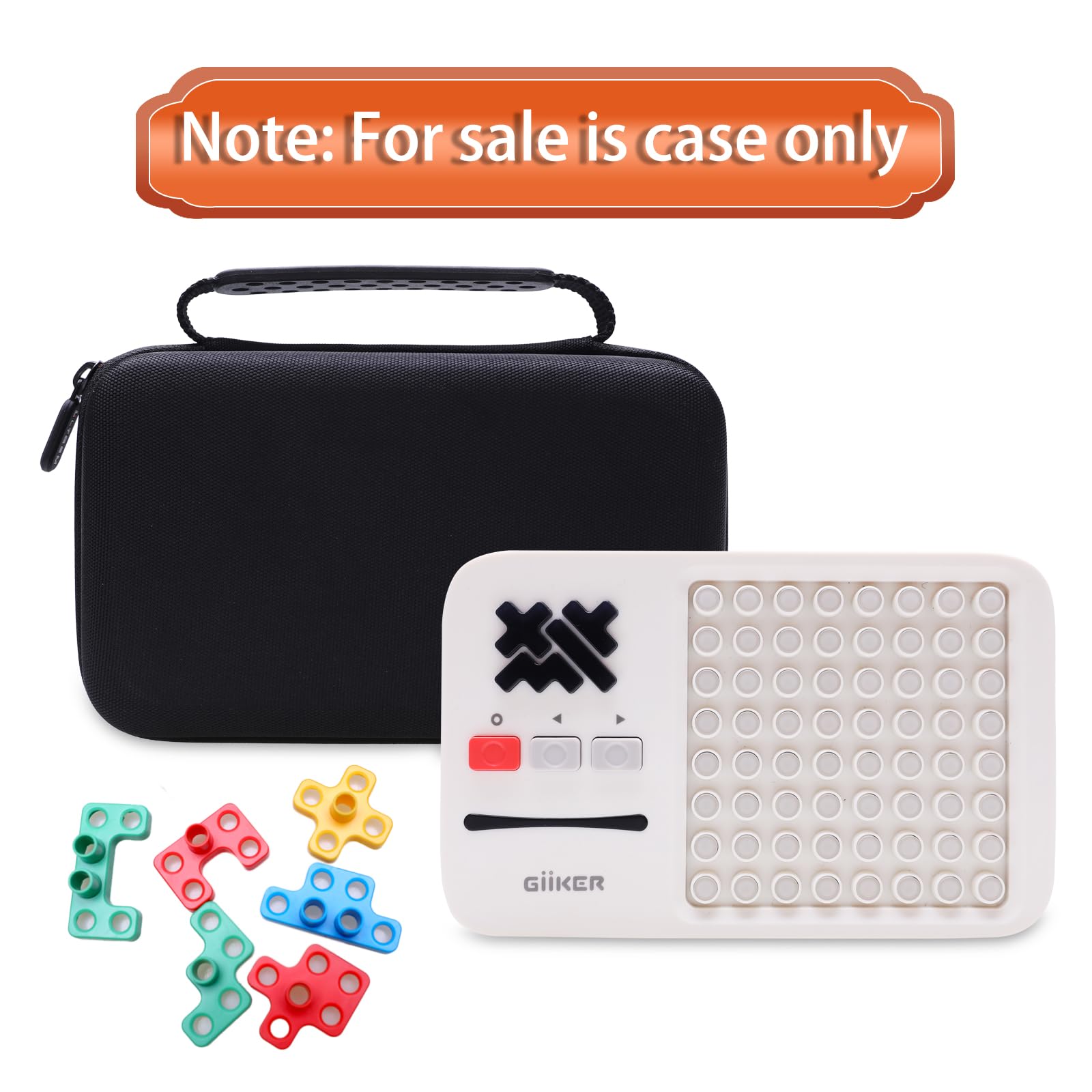 LTGEM Case Compatible with GiiKER Super Blocks Pattern Matching Puzzle Games, Case Only