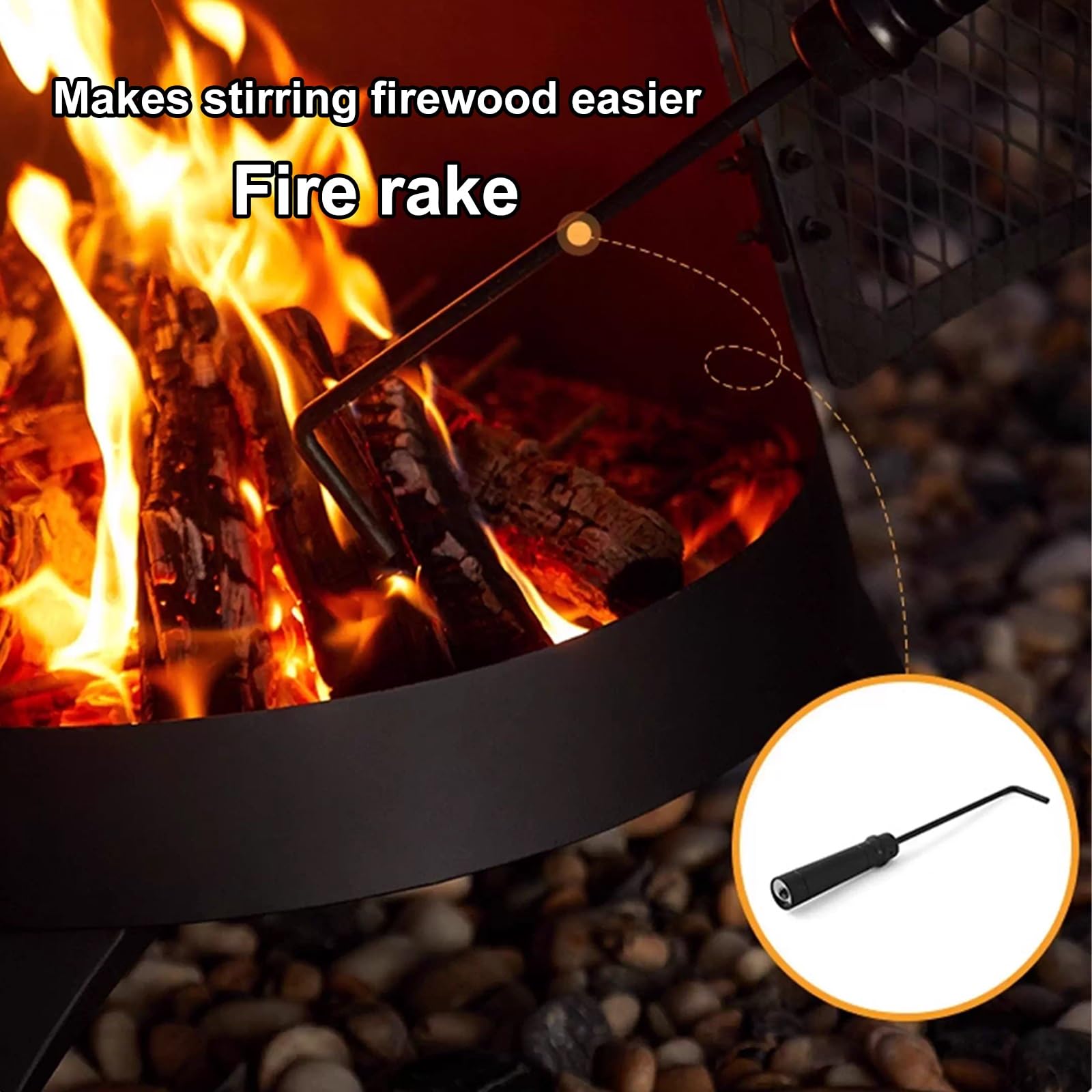 Stufa a Legna Economica Materiale in Acciaio Laminato a Freddo Gambe del Forno Triangolari Cucine da Campeggio Tendas Adatto per Uso Esterno e Campeggio(A,50 * 50 * 160cm)