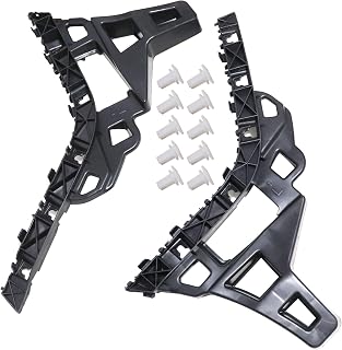 GXARTS 2 Pcs Rear Bumper Mounting Brackets Right Left With Clip 86613C1700 86614C1700 Compatible with Hyundai Sonata 2015-2019