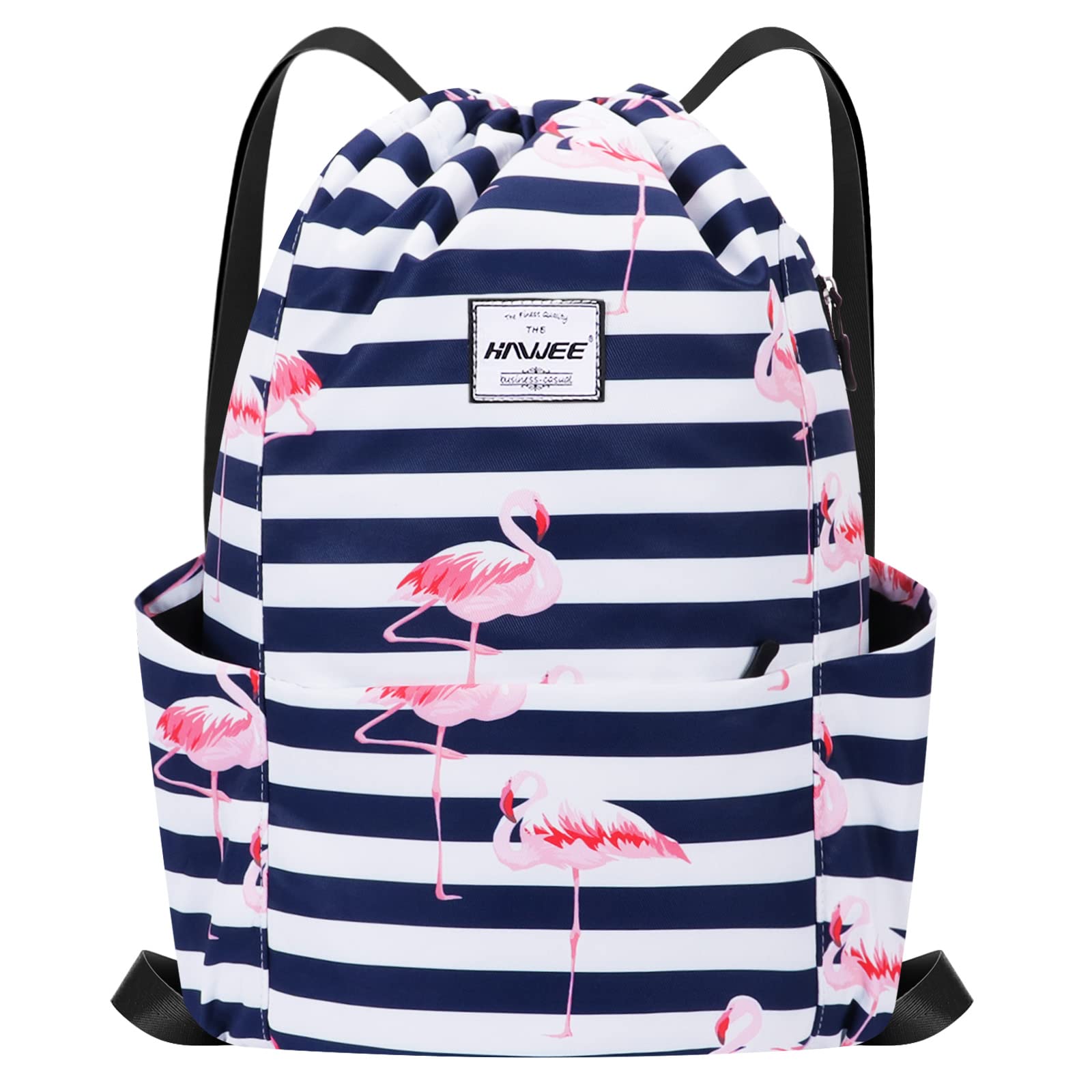 Impermeable Casual Mochila con Cordón Grande Deporte Bolso de Gimnasia Mochila de Cuerda Unisex para Mujer Hombre Vida Cotidiana Aire Libre Yoga Escuela Playa Nadar — view 54
