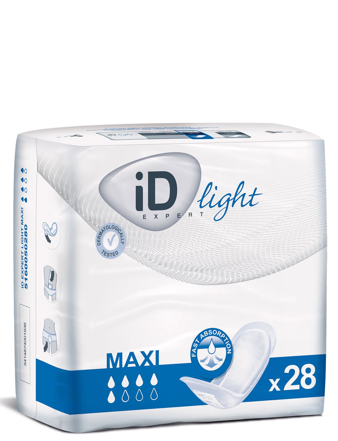 ID Expert Light Maxi - 40,5x15,5 cm - (Pack 09895783 - (28 Pack).