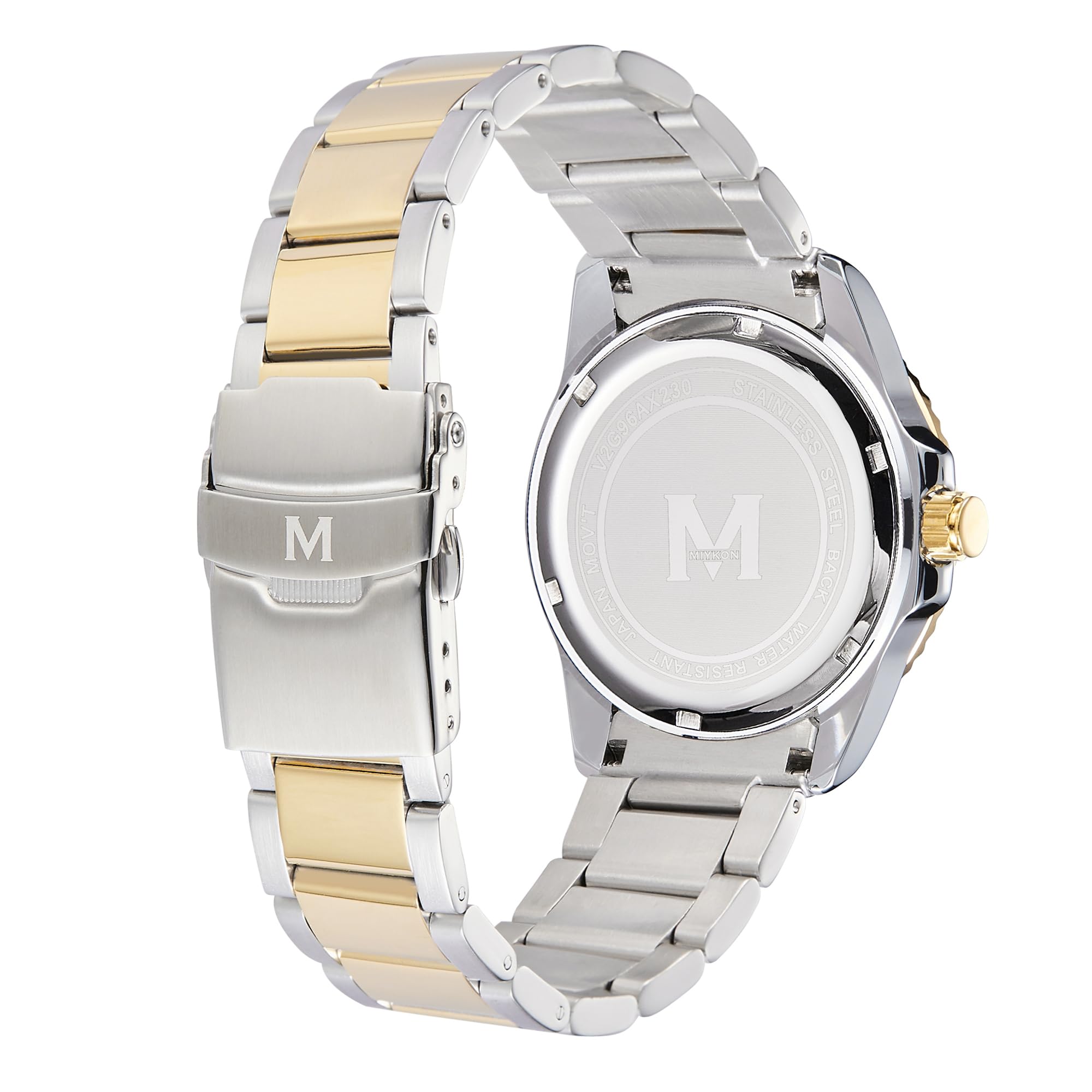 Miykon Reloj deportivo de buceo para hombre, fecha rápida, luminoso, bisel