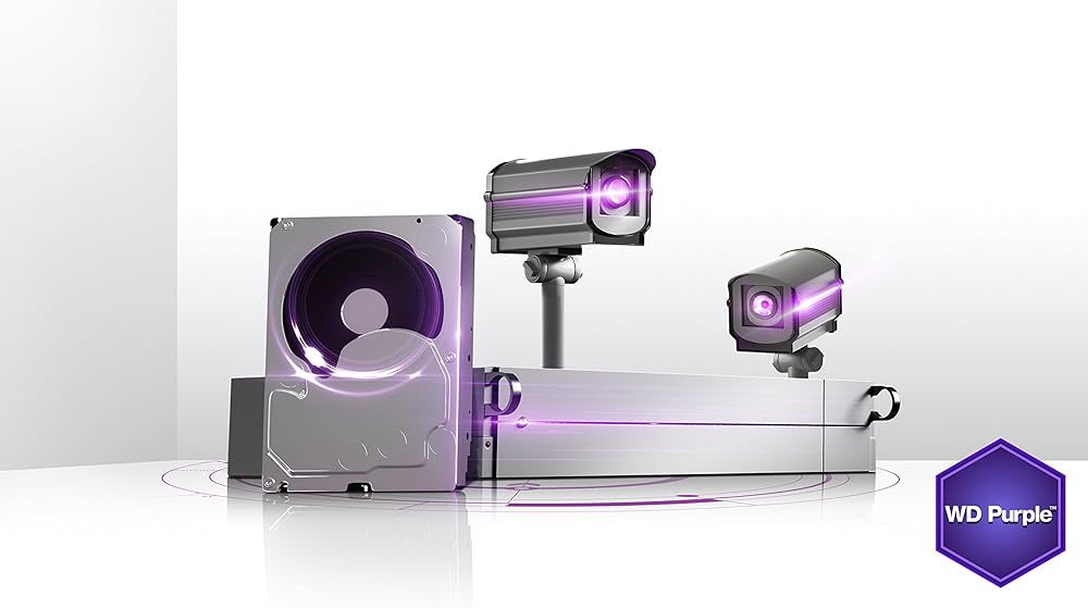 Western Digital Purple 3TB Surveillance Hard Disk Drive - 5400 RPM Class SATA 6 Gb/s 64MB Cache 3.5 Inch thumbnail 5