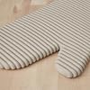 Set de 2 guantes de horno de silicona suave KITCHENAID, 7.5x13 pulgadas, color beige 5