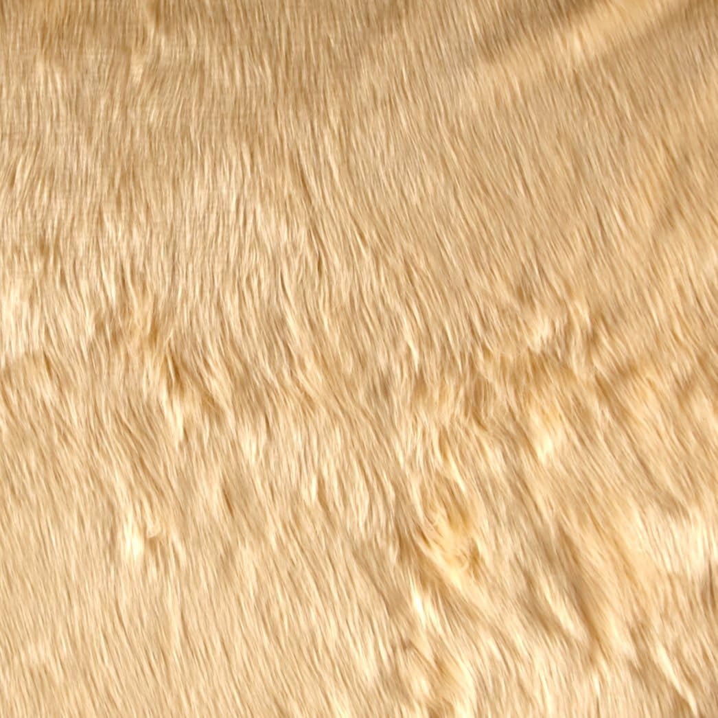 Shannon Faux Fur Luxury Shag Baby Pink, Fabric by the Yard