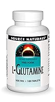 Algopix Similar Product 9 - Source Naturals LGlutamine Free Form