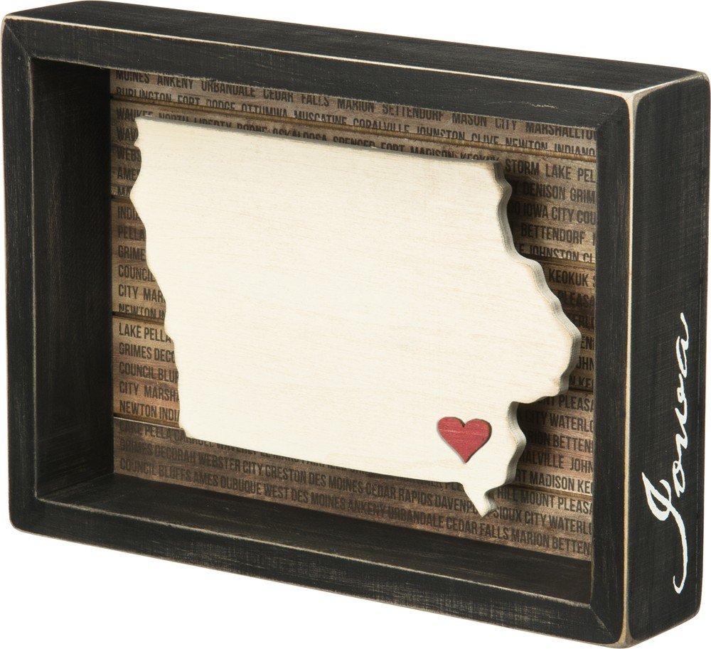 Primitives by Kathy 27800 LOL Made You Smile Box Sign, 9