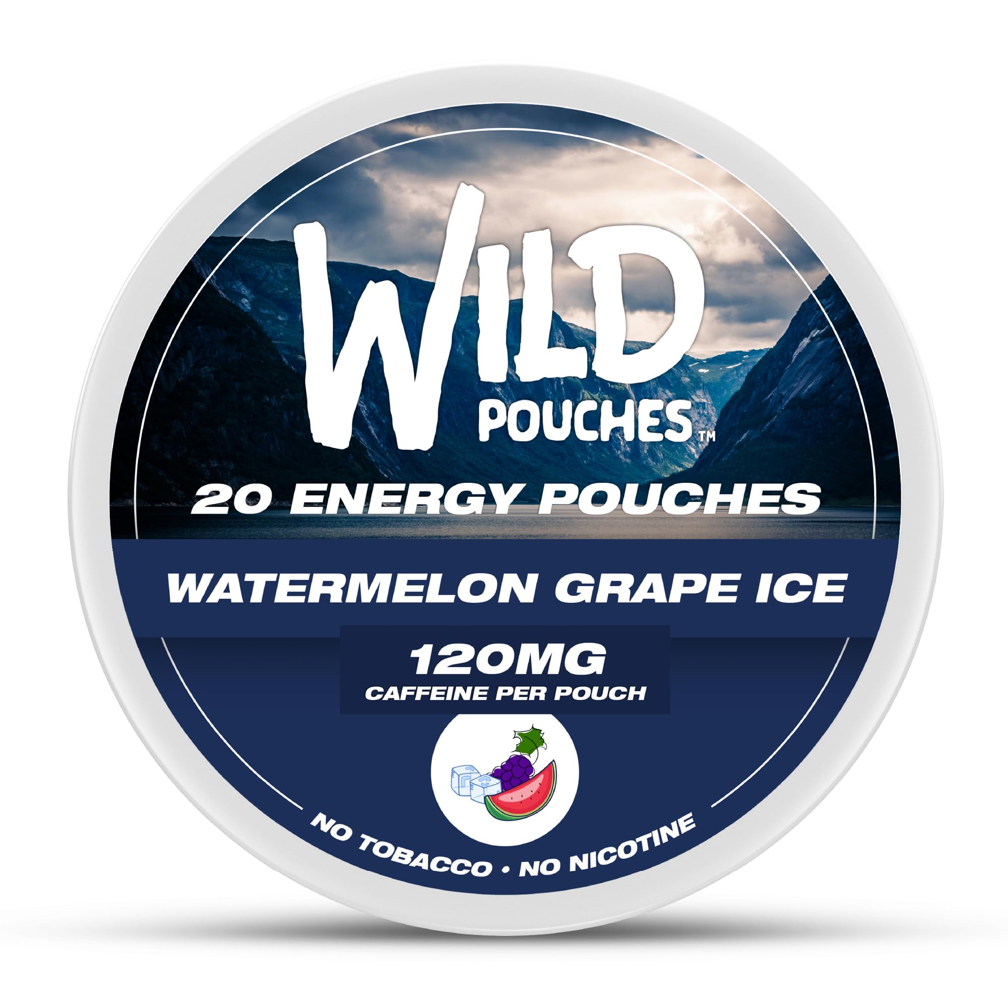 Amazon.com: Wild 120mg Caffeine Pouches Nicotine Free Watermelon