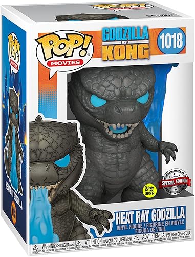 Miniatura 3 de Funko Heat Ray Godzilla brilla en la oscuridad exclusivo