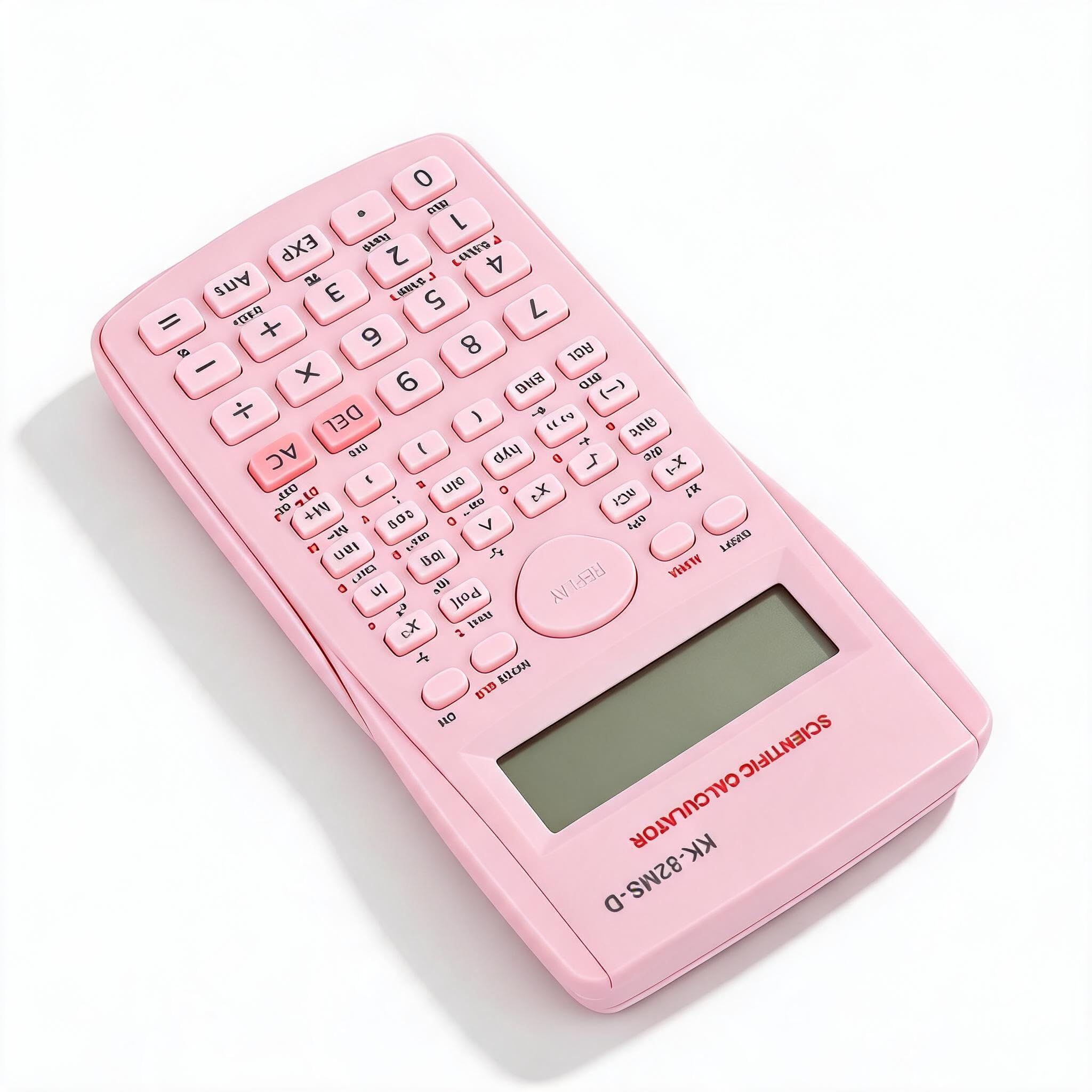 Calculadora científica, calculadora matemática de 12 dígitos y 240 funciones con pantalla grande, calculadora multifuncional con tapa dura deslizante para estudiantes, profesores y profesionales