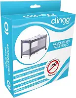 Mosquiteiro para Berço, Clingo, Branco, Grande