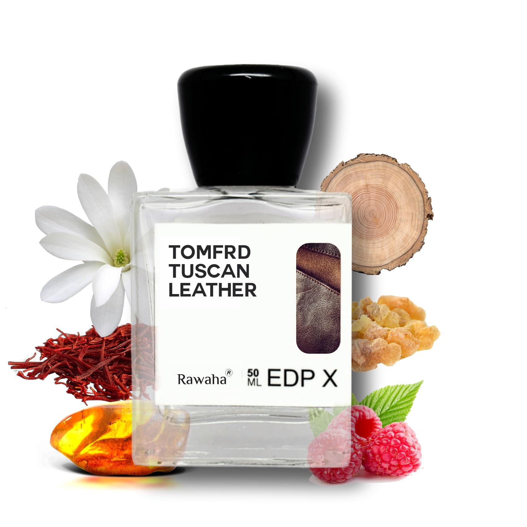 RawahaTomfrd Tuscan Leather, 50ml Perfume Spray Edp For Unisex