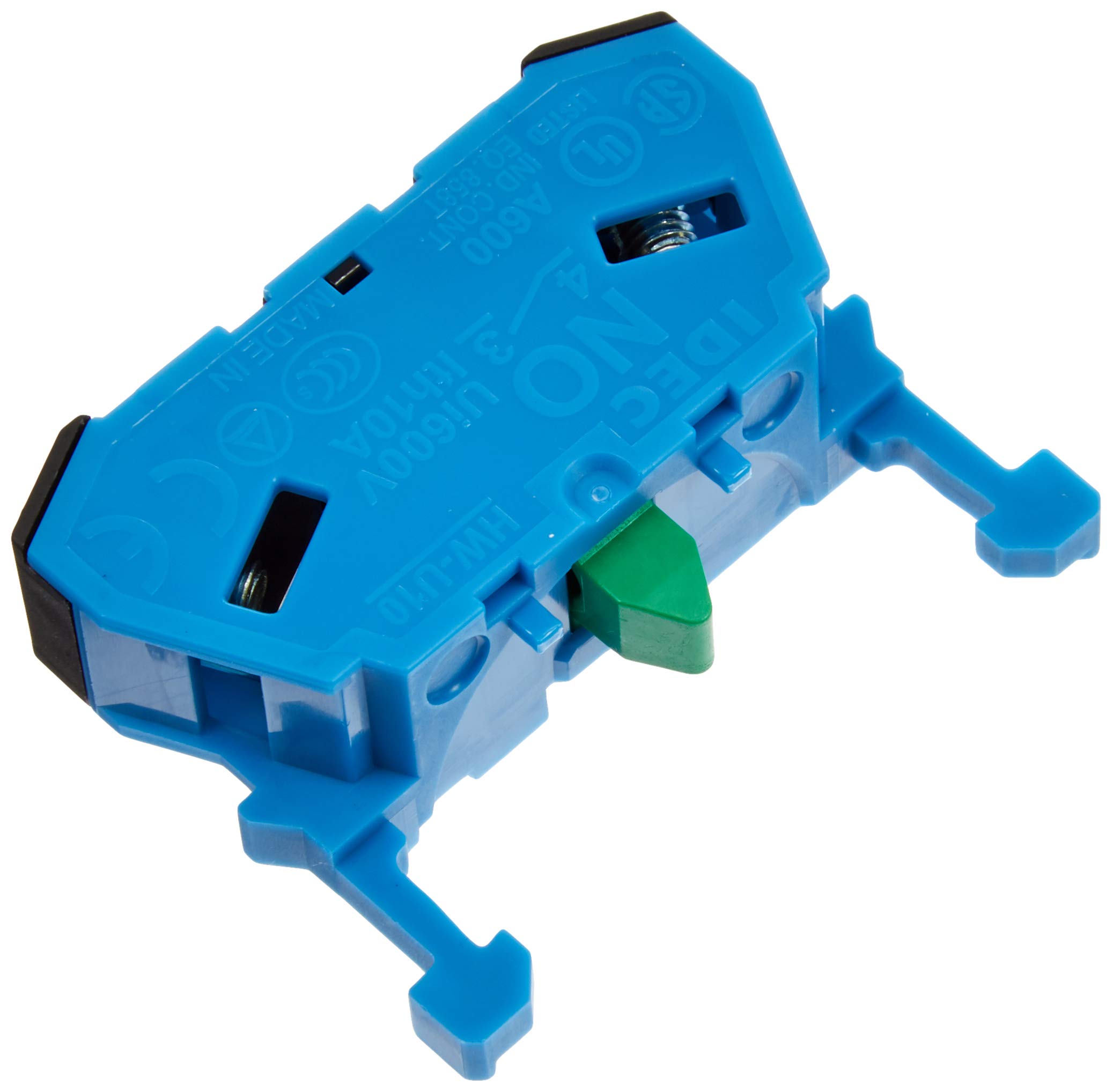 IdecHW-U10 1 Pole, 1.6 in X 1.2 in X .65 in, 10 AMP, Contact Block