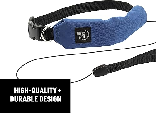 Miniatura 5 de Nite Ize Raddog - Combo de collar y correa todo en uno, collar de perro resistente con correa retráctil incorporada, collar de 20 a 25 pulgadas,