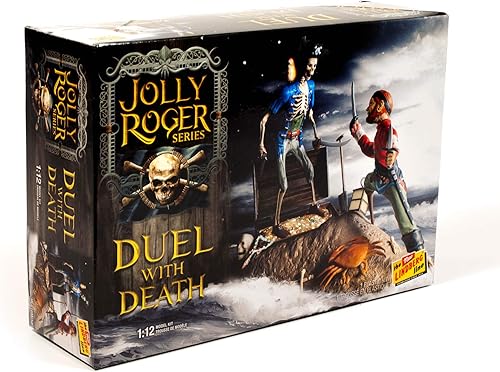 Lindberg Jolly Roger Series: Duelo con la Muerte 1:12 Modelo Modelo Diorama