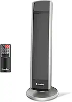 Lasko Aquecedor digital de cerâmica 5586 com controle remoto, cinza escuro