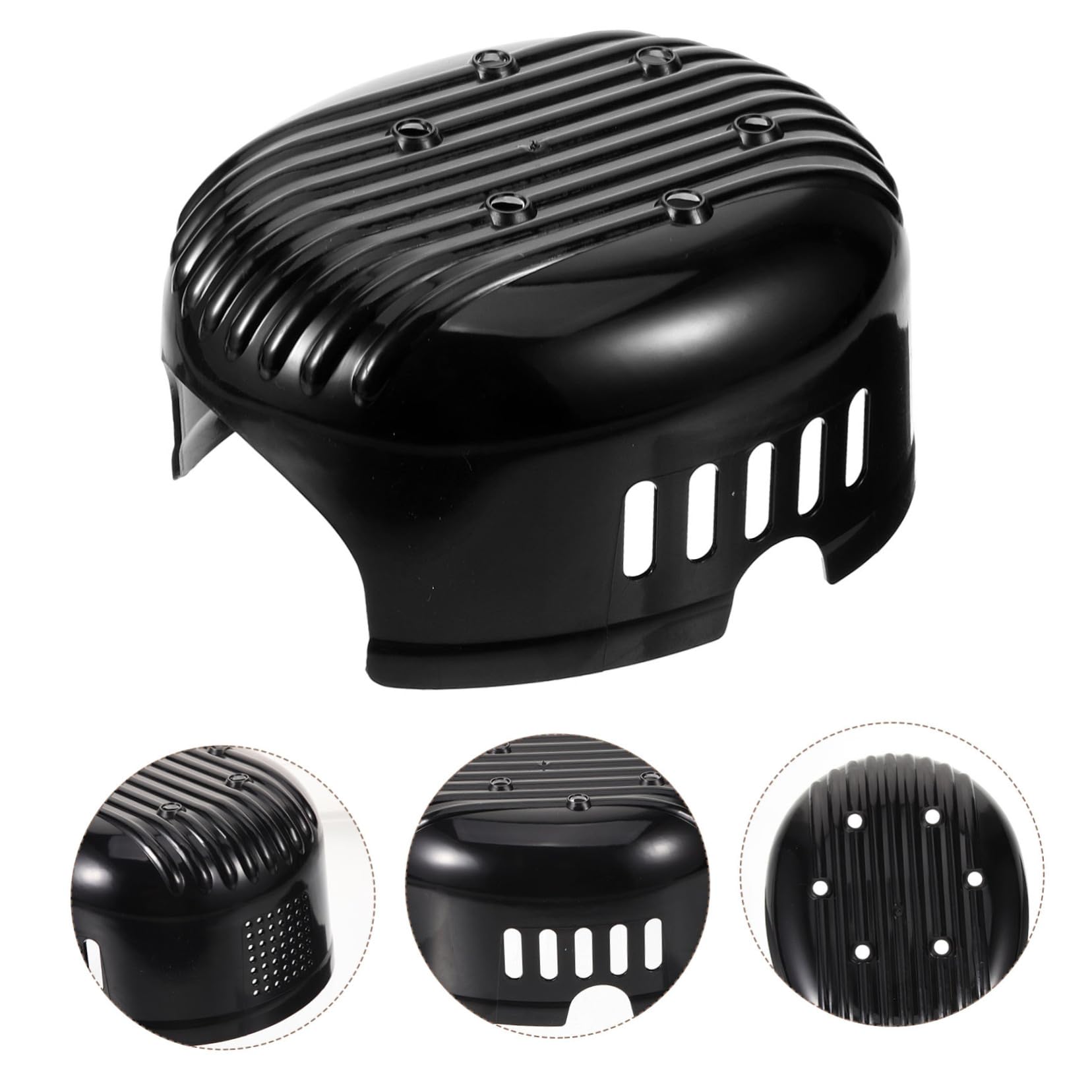 SHINEOFI Forro del Casco Ligero Inserto de Casco Beto Exterior transatlántico Reemplazo de Revestimiento de Sombrero Duro Forro de Casco Lavable Tapa de Seguridad el plastico Negro