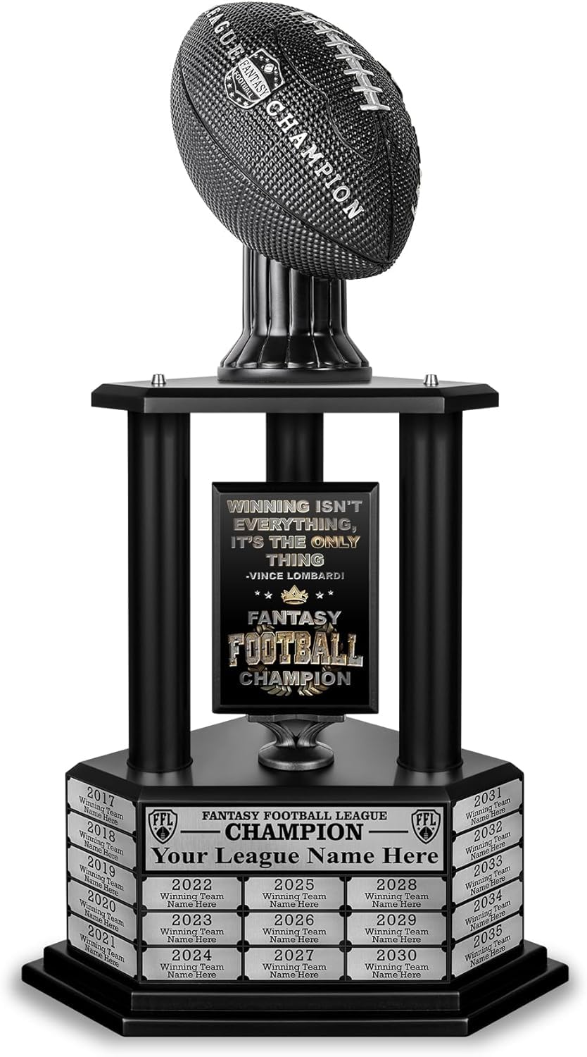 TrophySmack 19-Year Perpetual Fantasy Football Trophy