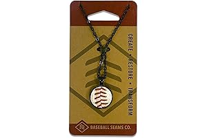 Kendra Scott Elaine Baseball Necklace in Gold Vermeil