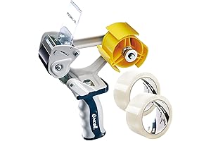 PUSHFLAP Excell Tape Dispenser (2 Inch Wide) for Carton Sealing & Packing