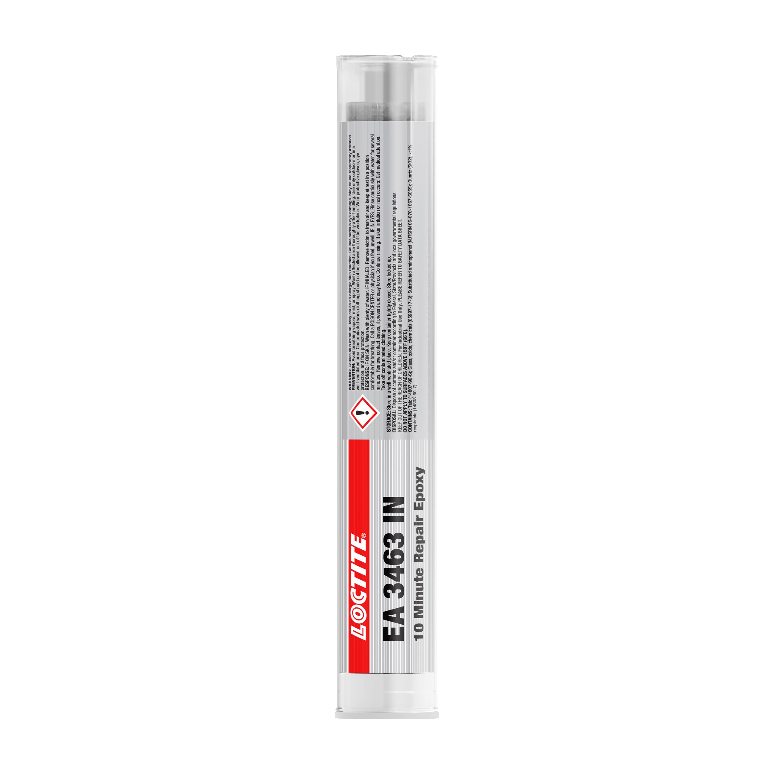 LOCTITE EA 3463 steel-filled epoxy putty 113 g | Kneadable stick for emergency repair | Stops leaks in pipes and tanks and smoothes welds