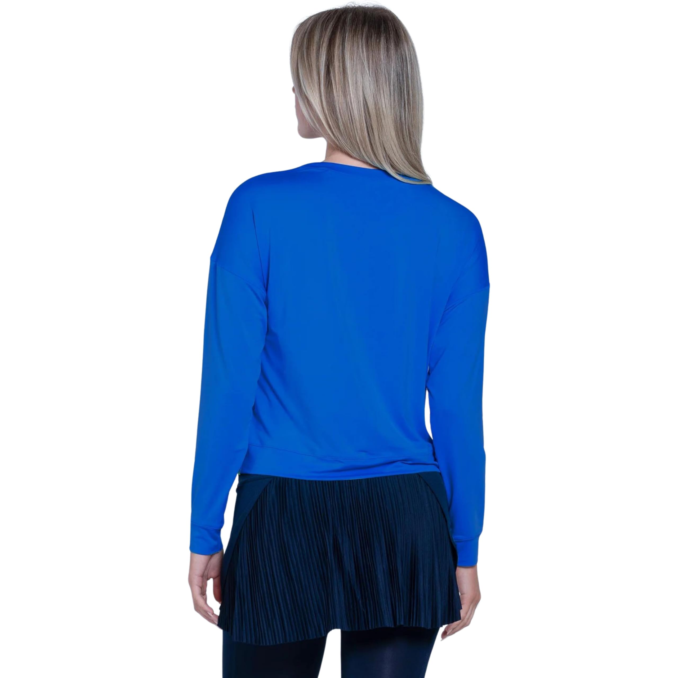 Lucky in Love Hype Long Sleeve Tennis Shirt.