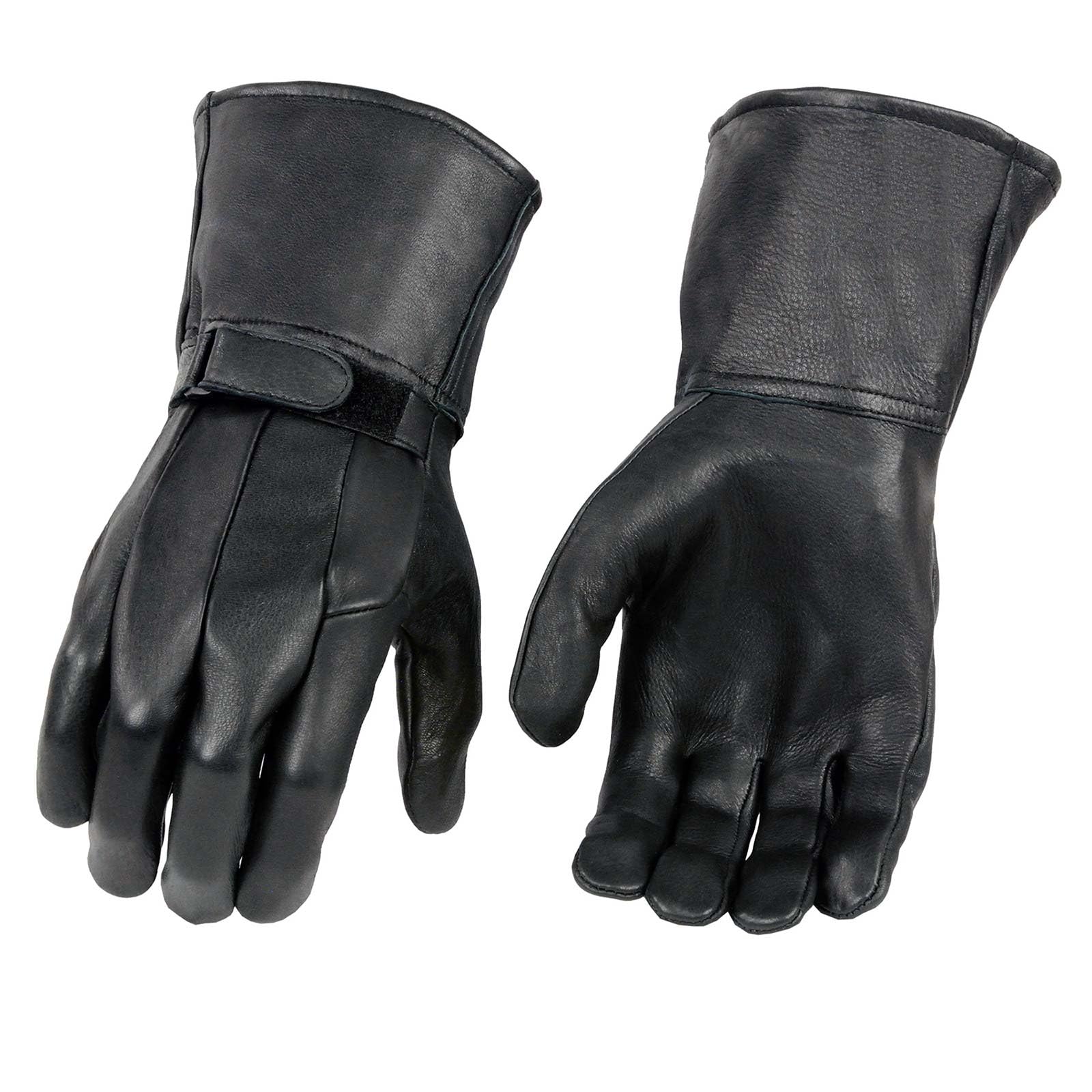 Milwaukee Leather Thermal Lined Gauntlet Glove w Wrist Strap