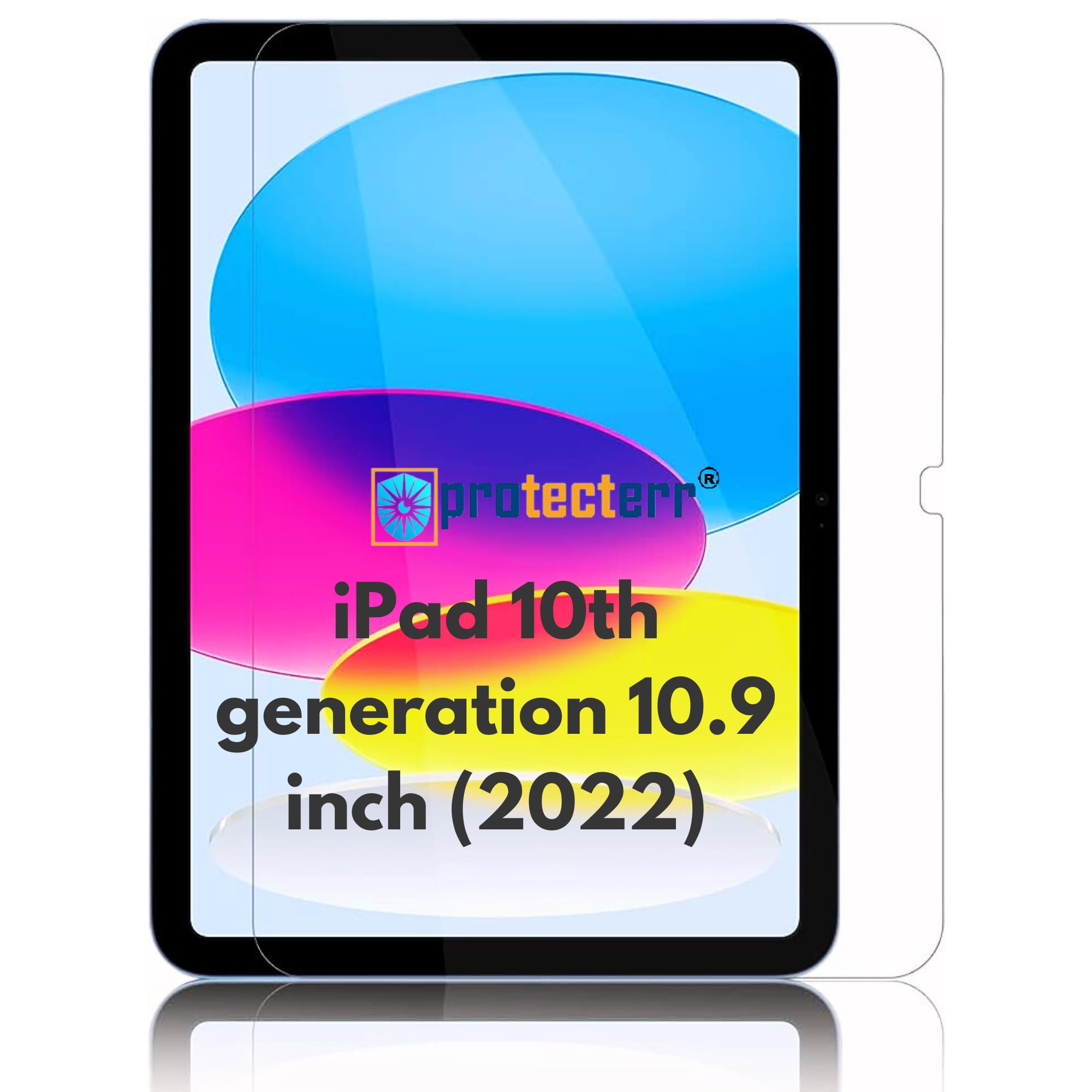 PROTECTERR Screen Protector Guard for Apple iPad 10th generation 10.9 inch (2022) - Anti-Scratch, Smudge Proof, HD Clear, Bubble Free - Premium Protection (Not a Tempered Glass) (B0CH5D7TTL) Amazon Price History, Amazon Price Tracker