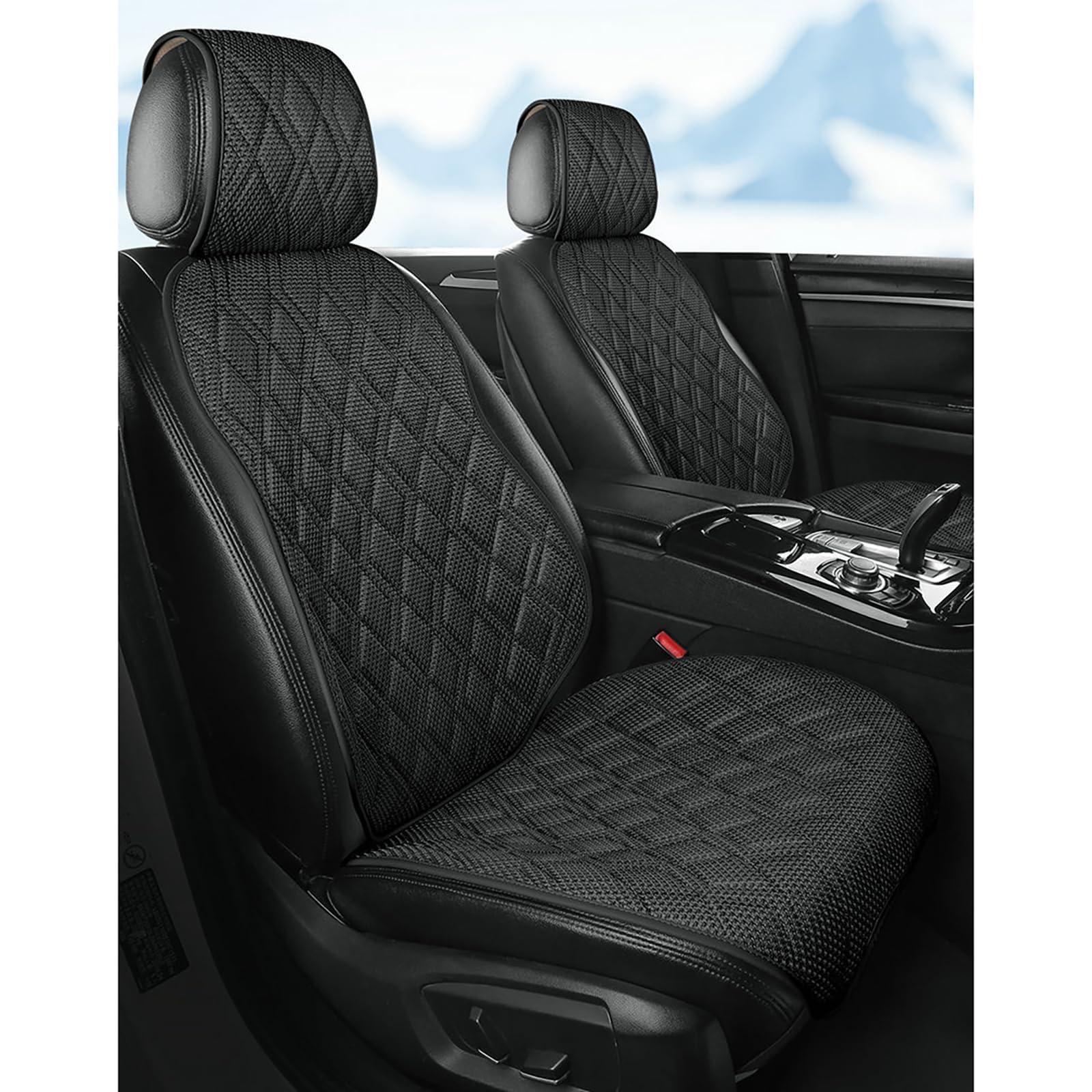 Coussin de siège Auto pour VW Passat Variant Alltrack 2016-2025 | housse protection véhicule respirant lin couvre confort matelassé antidérapant accessoire intérieur dossier assise solide