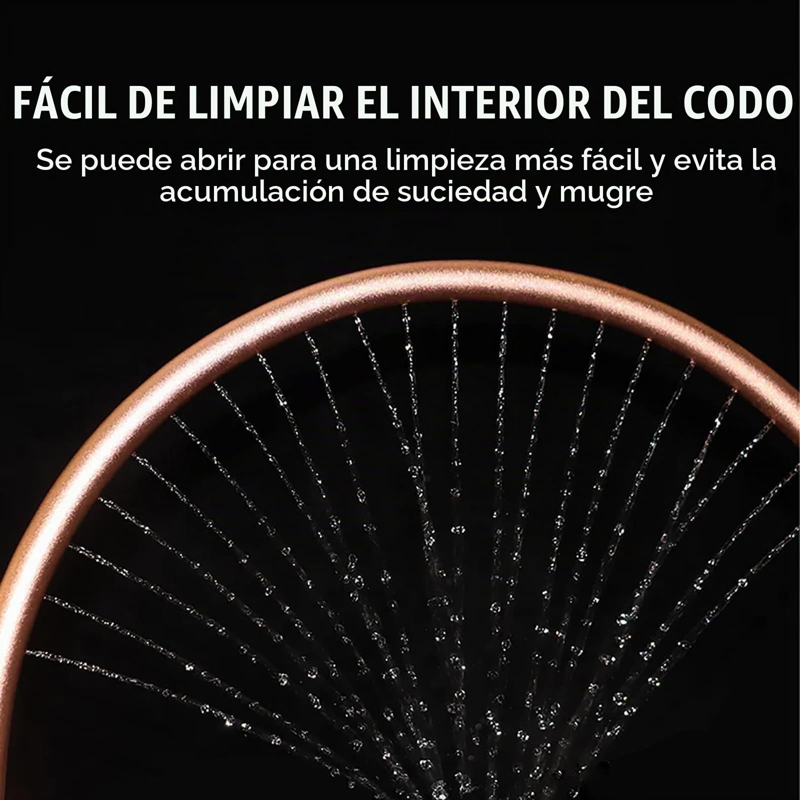 Head SPA (Ajustable A 360°), Terapia De Agua Portátil, Forma Arco/Ajuste Giratorio, Diseño Salida Agua Inclinada, A Prueba Fugas, Facilita Estado Ánimo, para Equipos Masaje/salón,A