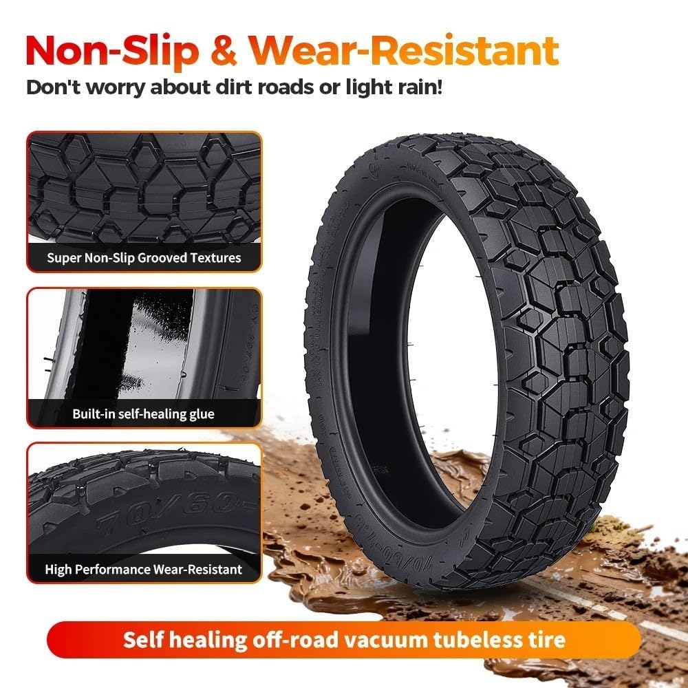 Neumático autosellante de 11 pulgadas 70/60-7.5 para scooter eléctrico