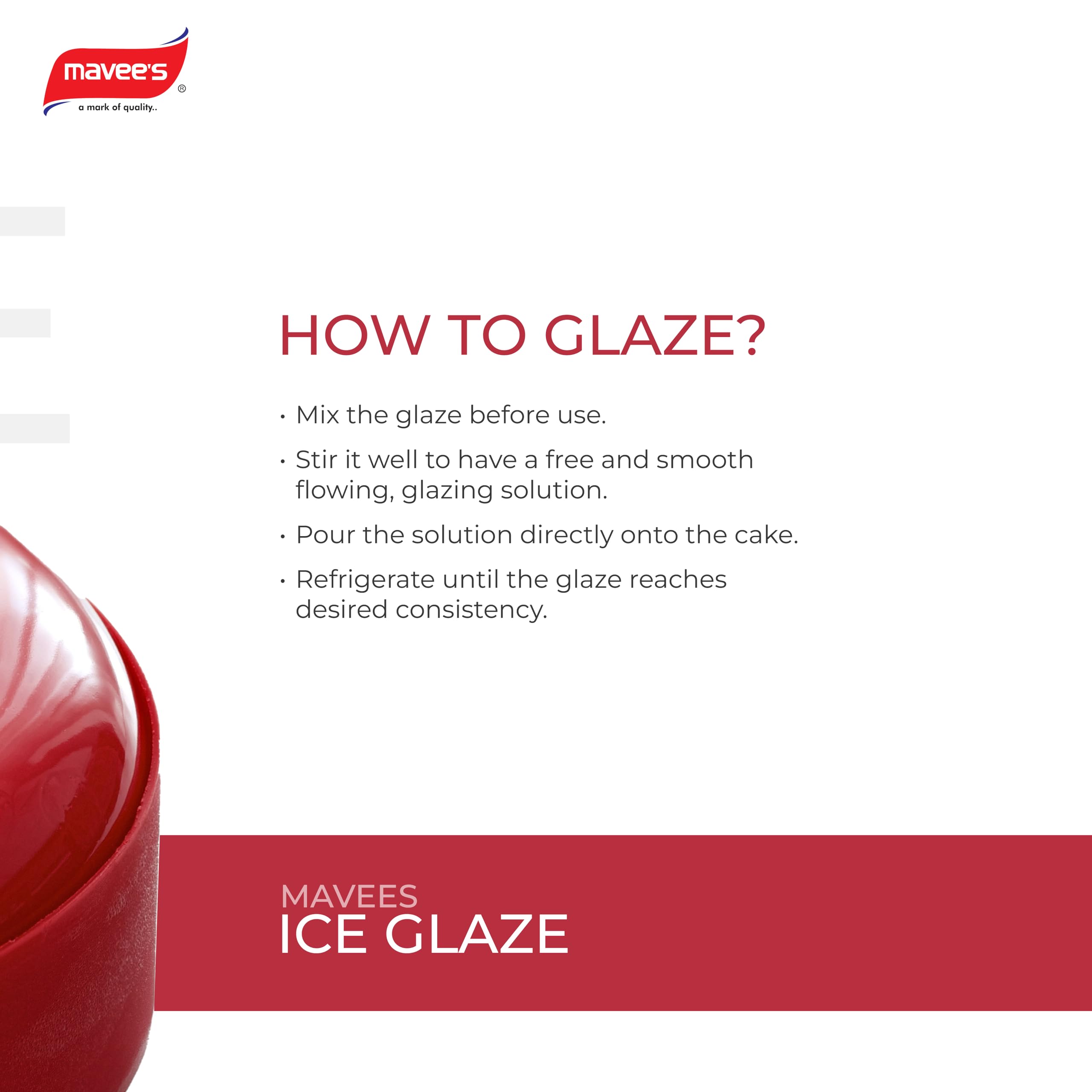 Ice Glaze - Pineapple | Premium Gels and Glazing Solutions | Mirror Glaze | Ideal for Cake Icing Decoration & Garnishing | 2.5 Kgs - Image 5 thumbnail