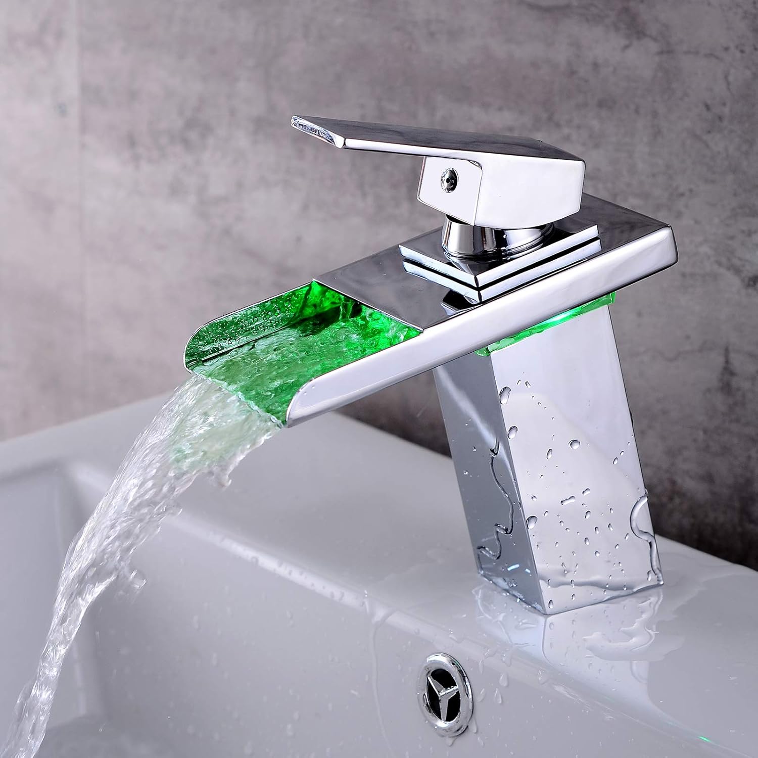 Buy Rovate Bathroom Sink Faucet With Led Light