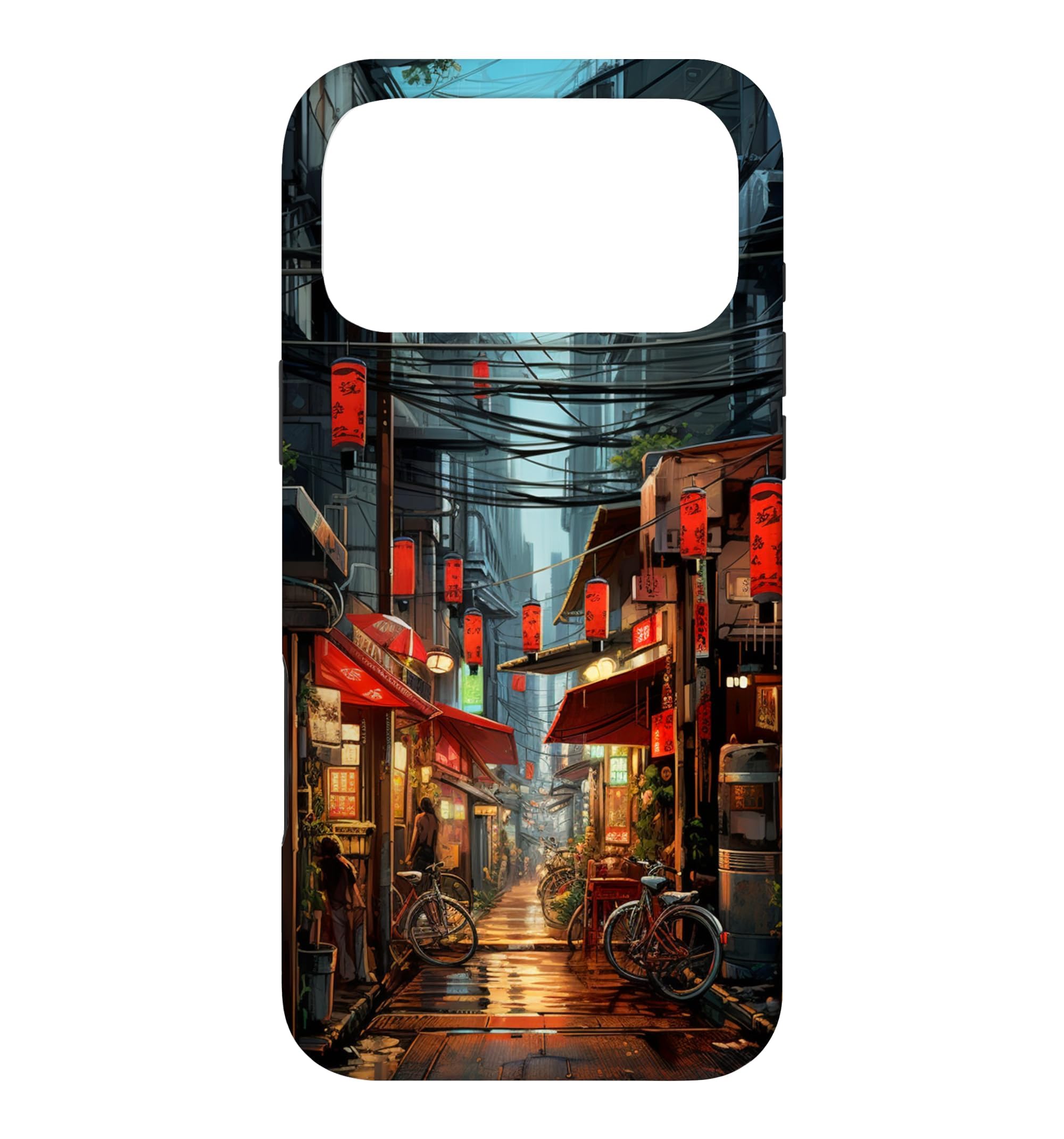 iPhone17Promax用ケース ストリートアート風 Amazon.com: Japanese Street Design Case for iPhone 17 Pro Max
