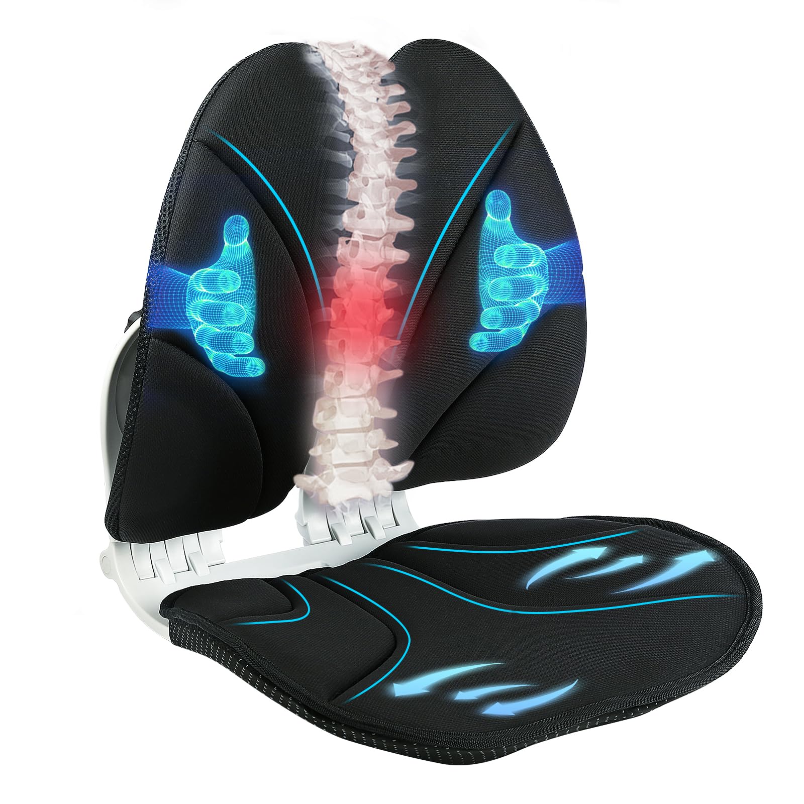 Ergonomischer Rückenstützstuhl - Haltungskorrektor Für Boden-Sitzhaltung