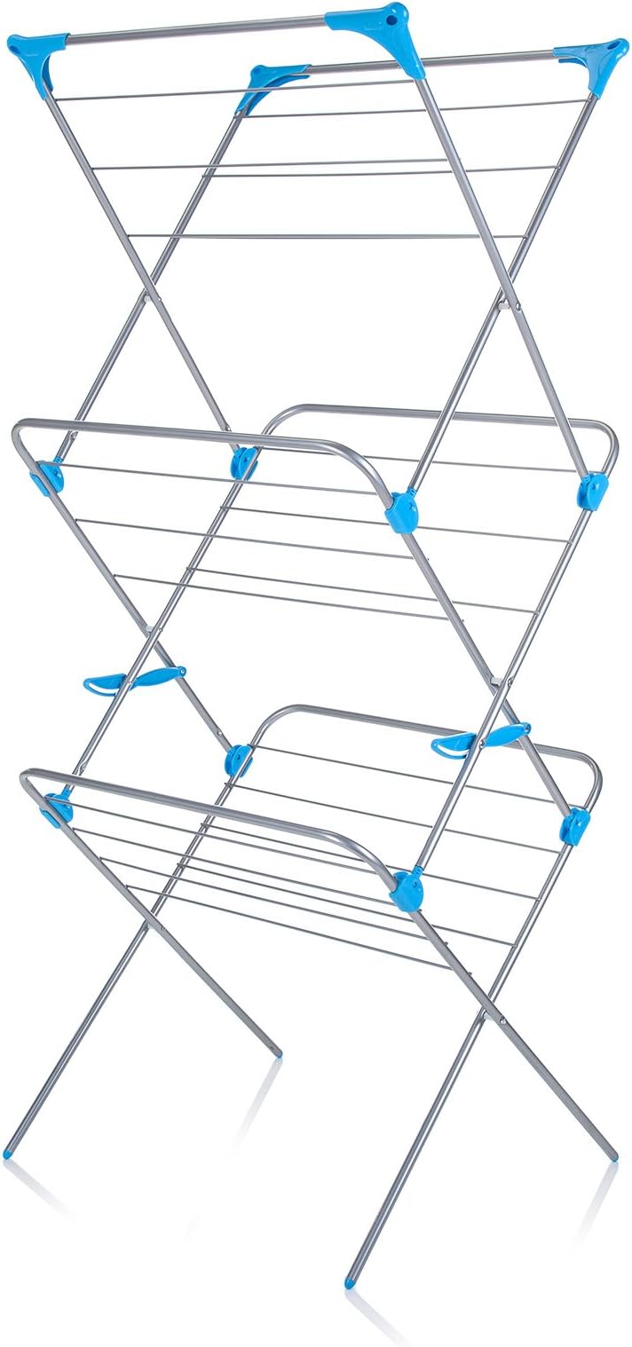 Minky 3 Tier Plus Clothes Airer Amazon.co.uk Home & Kitchen