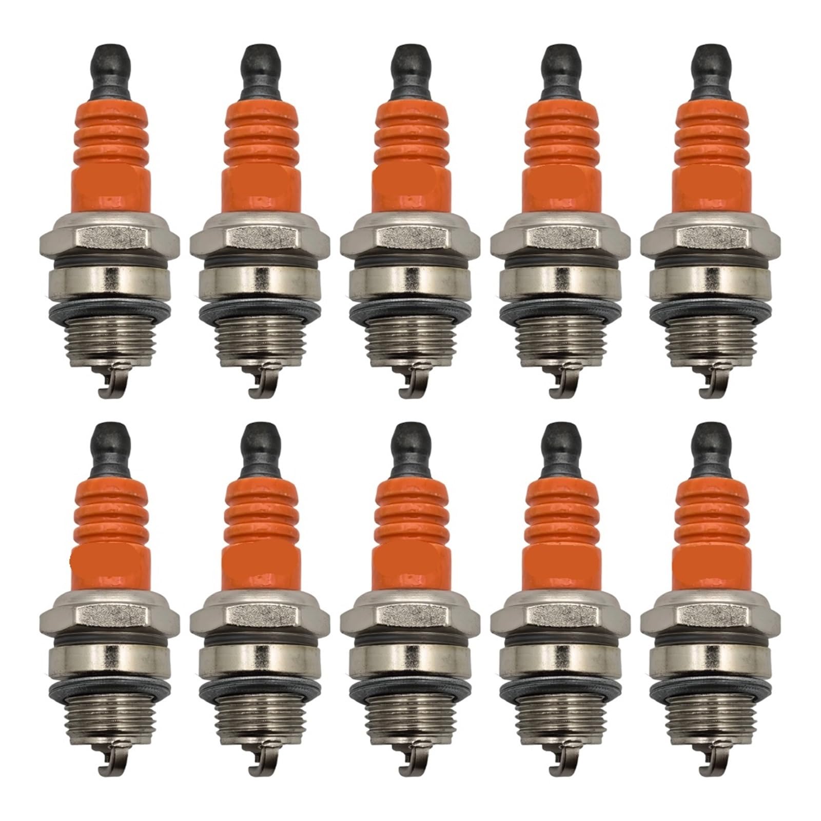 Genérico Bujía L7TC, Polo Simple, para BM6A BPMR7A RCJ6Y RCJ7Y | Reemplaza WSR5F, para la mayoría de motores de 2 tiempos de 25cc a 49cc, 10 piezas