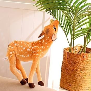 Amazon.co.jp: [ハウスXIN] ニホンジカ 鹿ぬいぐるみ 動物