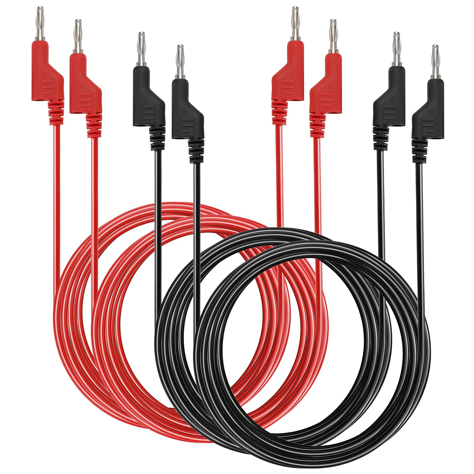 Sumnacon 4 Pcs 4mm Banana to Banana Plug Test Leads for Multimeter,3.3Ft/1M — Amazon image 9