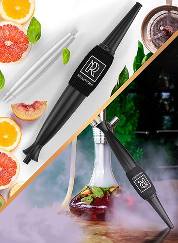 Miniatura 8 de Puntas de manguera de hielo para cachimba de primera calidad, ICE Bazooka con 2 paquetes de enfriamiento reforzados y agarre suave y manguera de