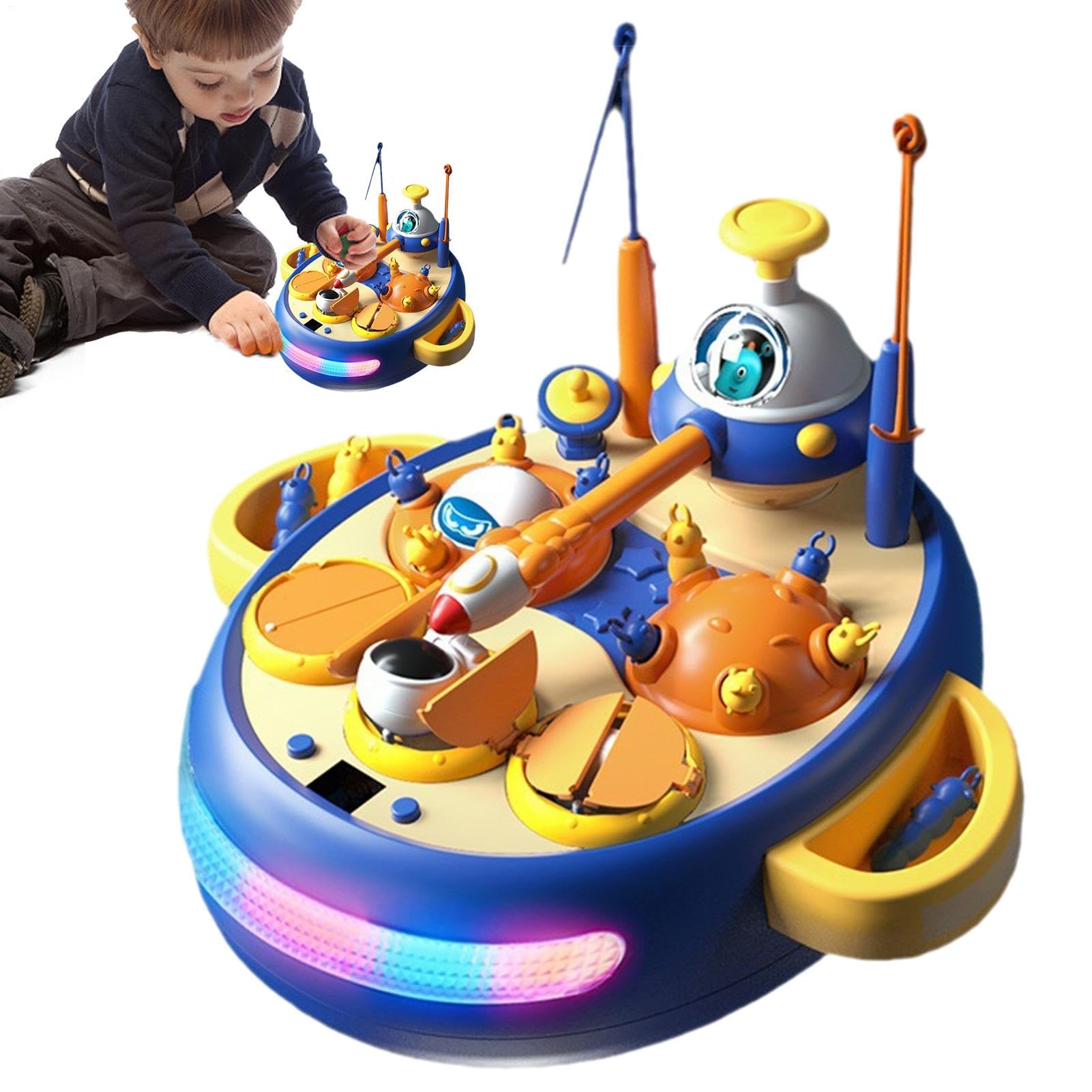 Juego De Pesca Magnético Juguete Para Niños Modo Multijugador Educativo