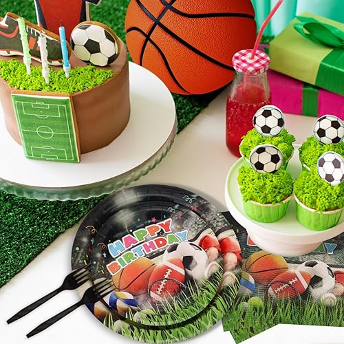 Miniatura 6 de 96 piezas de decoraciones hawaianas para fiestas de Aloha Luau suministros para fiestas de cumpleaños para 24 invitados incluyendo platos de papel