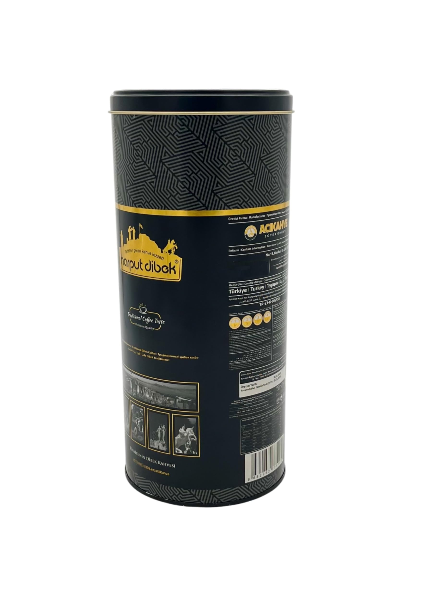 Harput Dibek 1000 g Kawy Premium Turkish Mokka