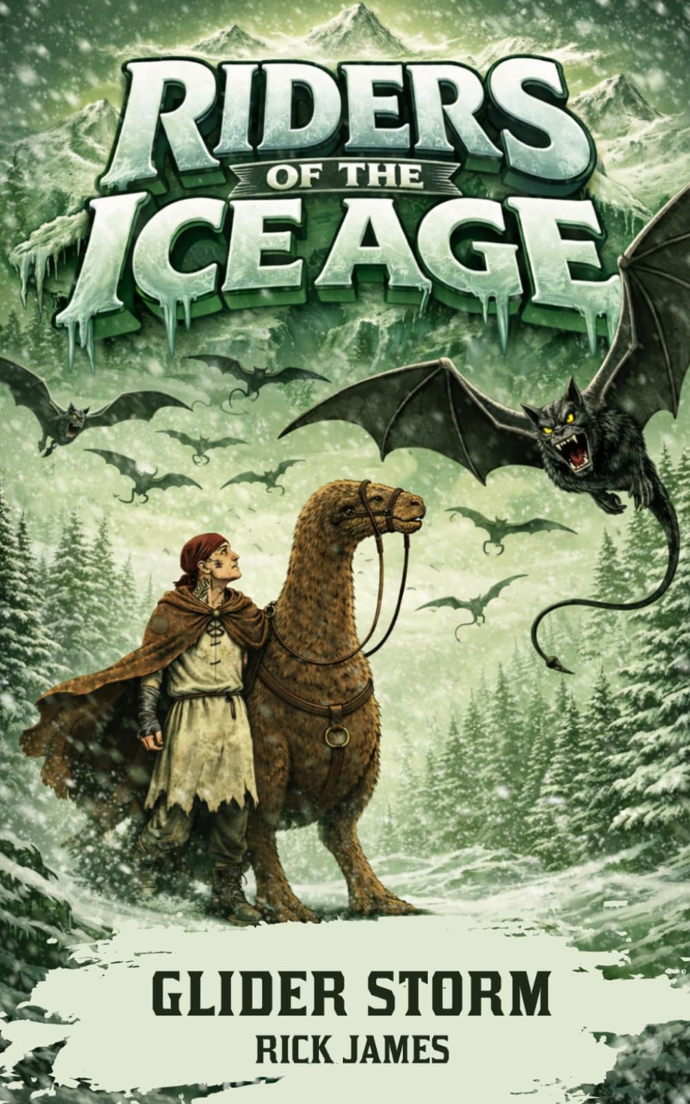 Riders Of The Ice Age - Glider Storm: A Thrilling Ice Age Fantasy Adventure for Kids Ages 7+, Featuring Survival, Friendship, and Deadly Flying Creatures: 2