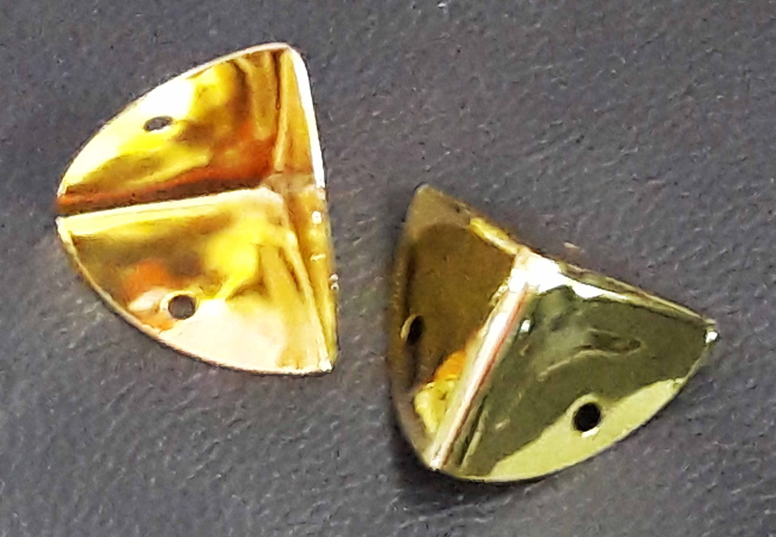 Wooden Jewelry Box Corner Protectors - Golden -2