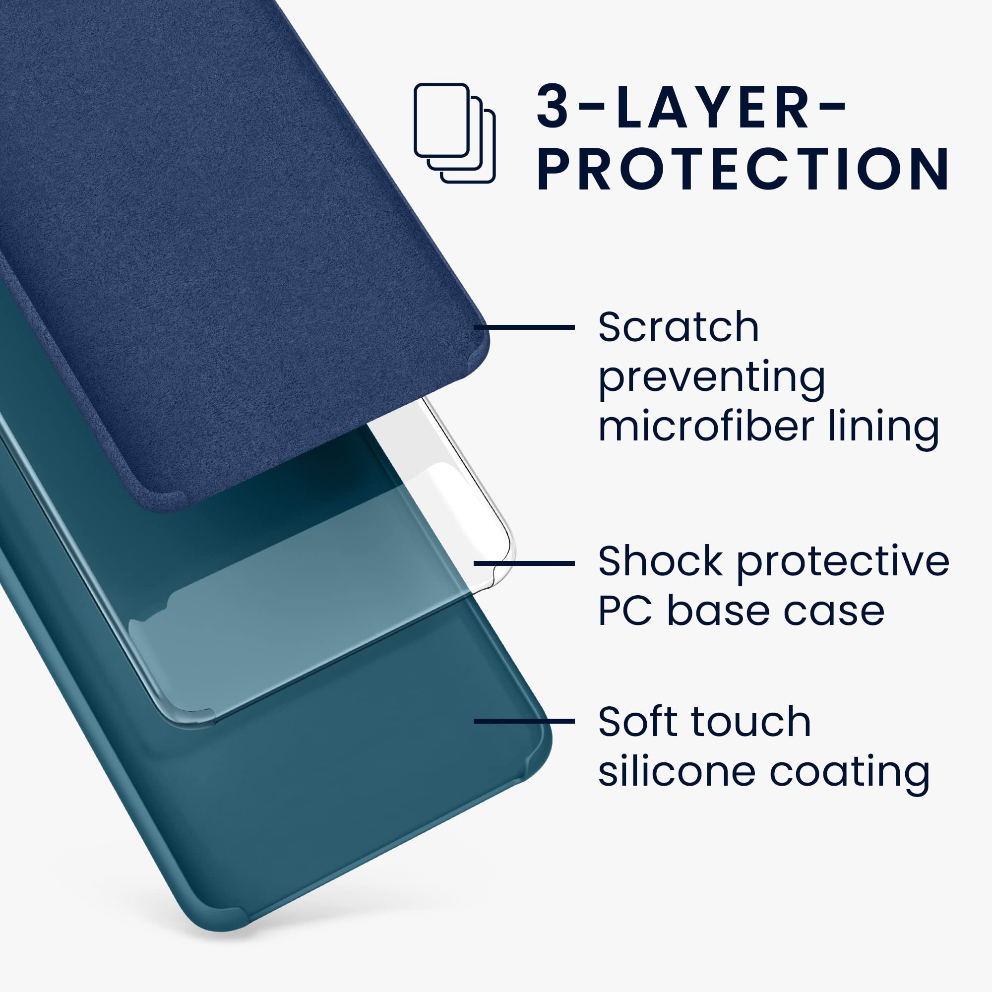 Kwmobile Handyhülle Hülle Für Oppo Find X3 Lite, Mit Metall Kette Zum Umhaengen Silikon Handy Cover Case Schutzhuelle S06460f2