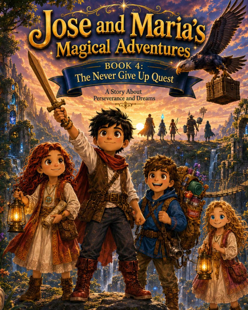 Jose and Maria’s Magical Adventures: Book 4: The Never Give Up Quest