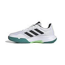 adidas Court Spec 2 Tennis Shoes, Scarpe da Tennis Unisex – Adulto, Ftwr Bianco Nucleo Nero Pure Teal, 46 EU